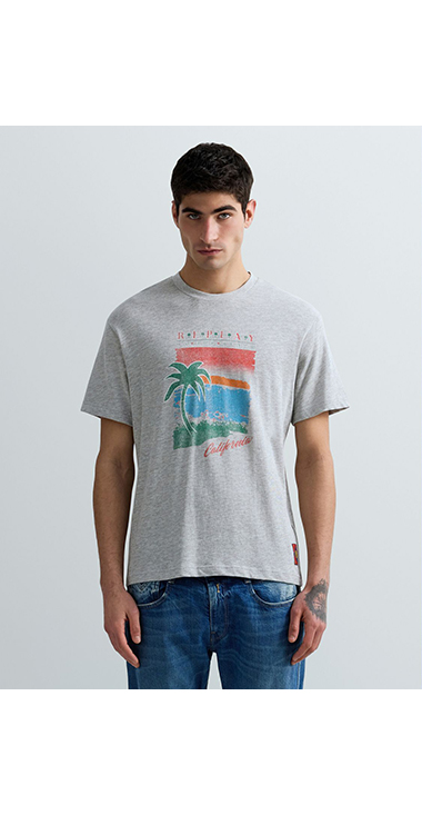 コットンジャージCALIFORNIA Tシャツ